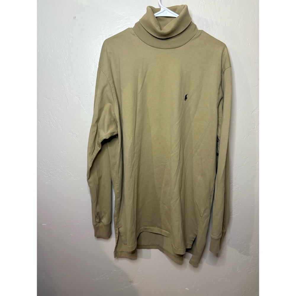 Polo Ralph Lauren Khaki Turtle Neck Size XL